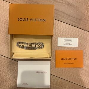 Louis Vuitton Silver Chain Bracelet